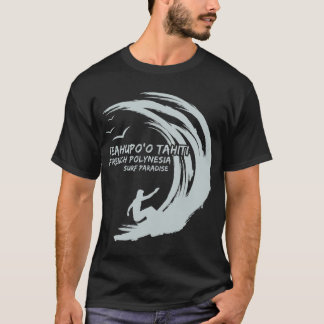 T-shirt Teahupoo-Tahiti-Polynésie-Surf