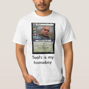 T-shirt Teal'c est mon homeboy - customisé