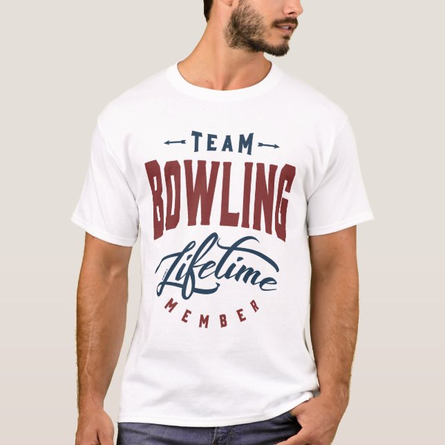 T-shirt Team Bowling (Devant)