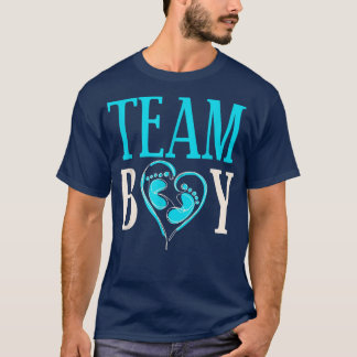 T-shirt Team Boy Baby Reveal Pregnancy Faire-part Genre