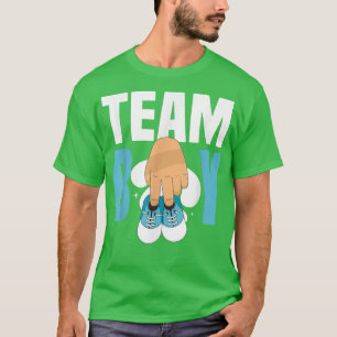 T-shirt Team Boy Baby Reveal Pregnancy Faire-part Genre