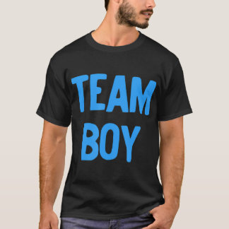 T-shirt Team Boy Genre Reveillez Chemise Équipe Blue Genre