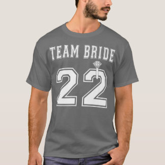 T-shirt Team Bride 2022 Bridal Shower Matching 