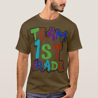 T-shirt Team Design First Grade Crew