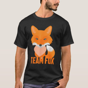 T-shirt Team Fox Cool Funny I Heart Foxes Cadeau