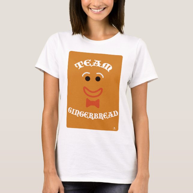 T-shirt Team Gingerbread Funny Christmas Slogan Design (Devant)