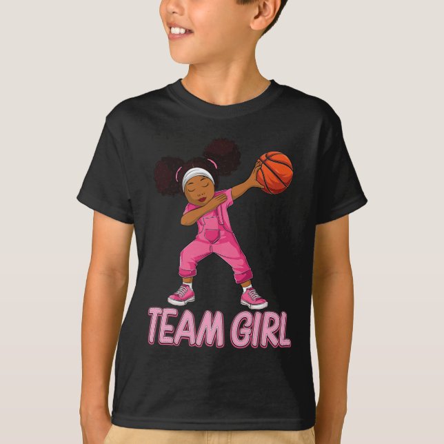 T-shirt Team Girl Bysketbyll Bbyll Joueur (Devant)