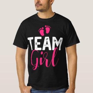 T-shirt Team Girl Gender Reveal Baby Shower