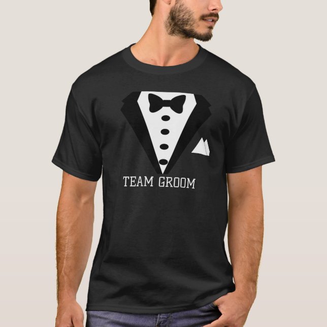 T-shirt Team Groom (Devant)