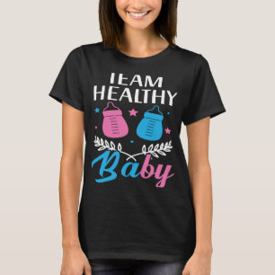 T-shirt Team Healthy Baby Faire-part Sexe Révélation