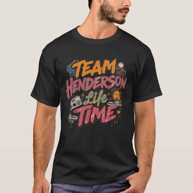 T-shirt Team Henderson (Devant)