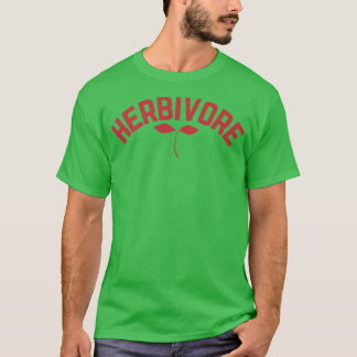 T-shirt Team Herbivore Vegan Plant Based Diet Dino Vegetar