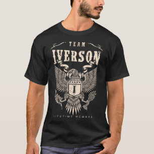 T-shirt TEAM IVERSON Membre à vie.