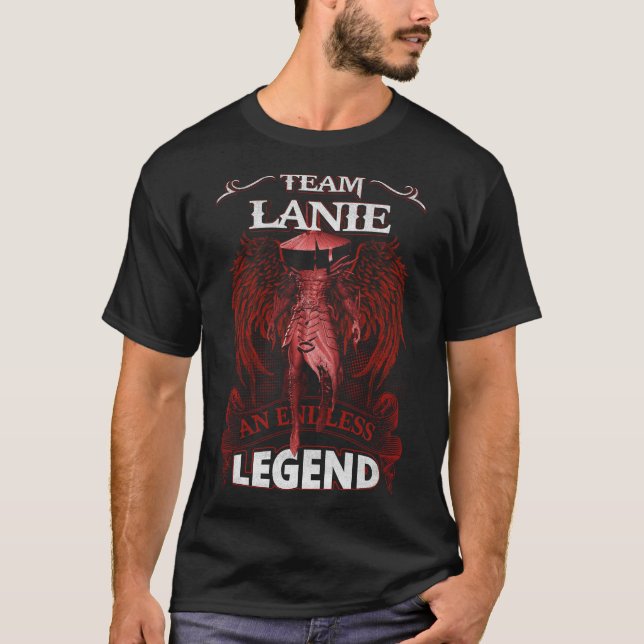 T-shirt Team LANIE - Une LÉGENDE infinie (Devant)