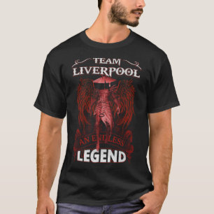 T-shirt Team LIVERPOOL - Une LÉGENDE infinie