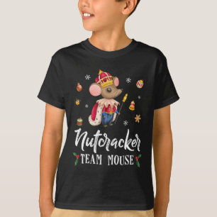 T-shirt Team Mouse Nutcracker Noël Danse Amusante Soldat