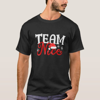 T-shirt Team Nice Funny Couple Matching Outfit Team Naught