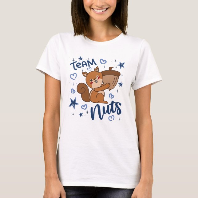 T-shirt Team Nuts Genre Revey Party Blue Boy (Devant)