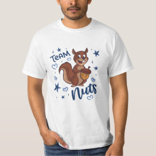 T-shirt Team Nuts Genre Revey Party Blue Boy