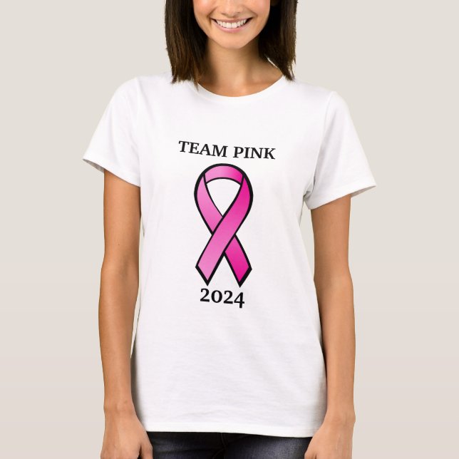 T-shirt TEAM PINK 2024 (Devant)