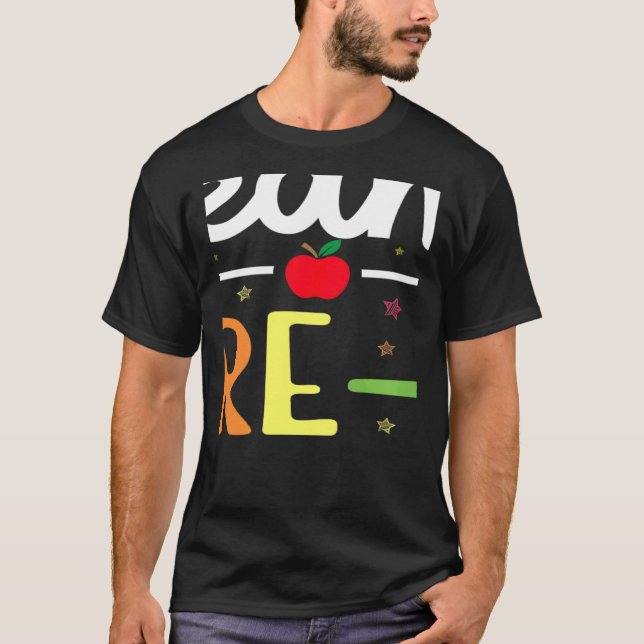 T-shirt Team Pre K Teacher Back To School 1 (Devant)