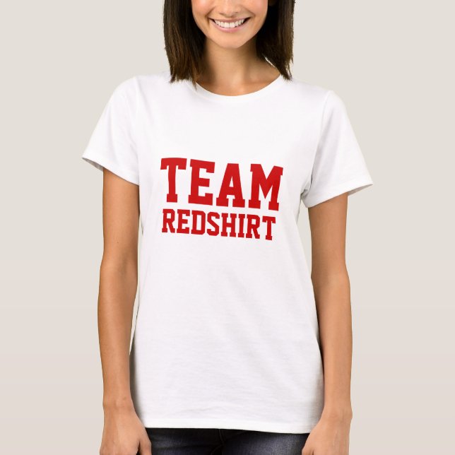 T-SHIRT TEAM REDSHIRT TEAM (Devant)