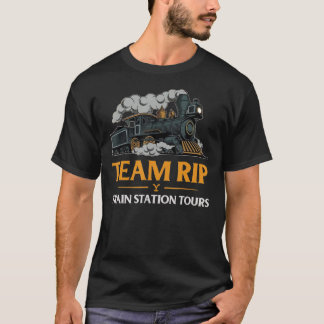 T-shirt Team Rip Train Gare Tours Yellowstone Essential