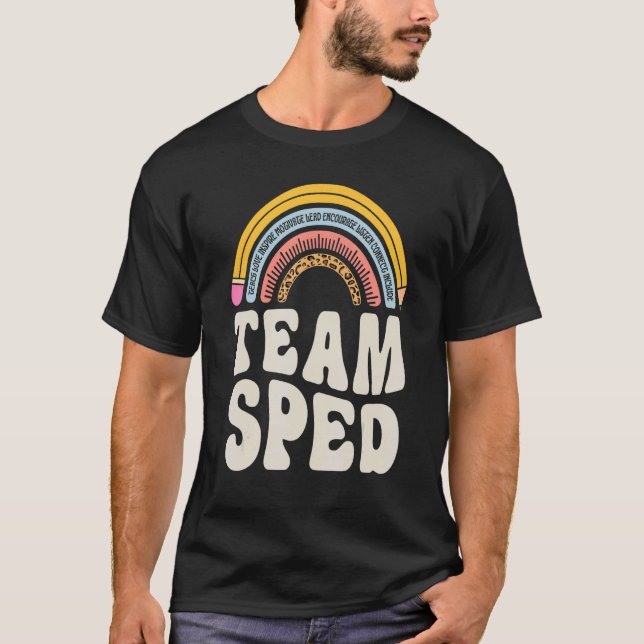 T-shirt Team SPED Teacher Special Education Speducator Wom (Devant)
