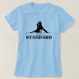 T-shirt Team Standard Ballroom Dance Silhouette