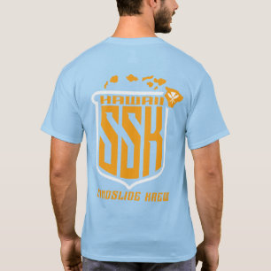 T-shirt Team Tee (orange et blanc)