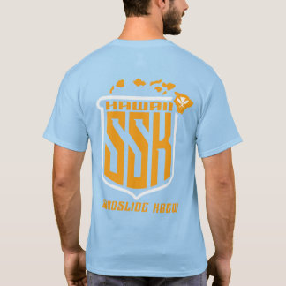 T-shirt Team Tee (orange et blanc)