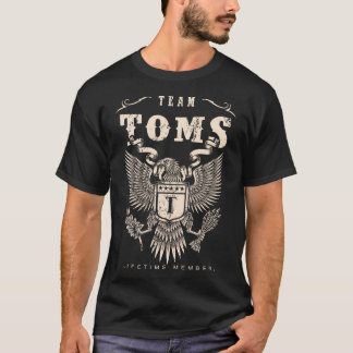 T-shirt TEAM TOMS Membre à vie.