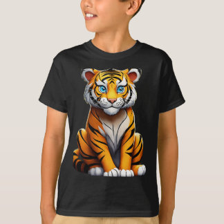 T-shirt Team-up Tiger et Superhero