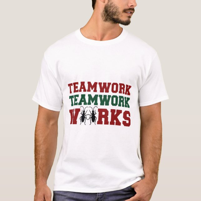 T-shirt Teamwork Works (Devant)