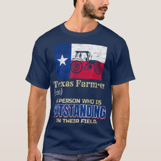T-shirt Teas Farmer a Person who is Outstanding in their F