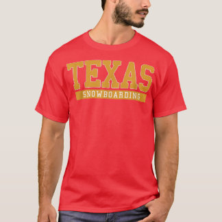 T-shirt Teas Snowboarding