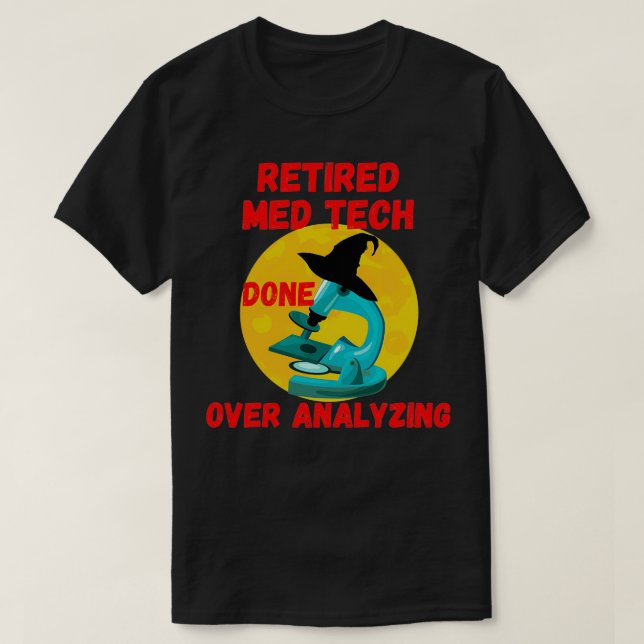 T-SHIRT TECH MED RETRAITÉ EFFECTUÉ SUR L'ANALYSE DE LA MAI (Design devant)