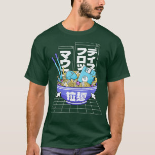 T-shirt Tech Ramen du cool des années 90