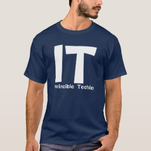 T-shirt Techie invincible