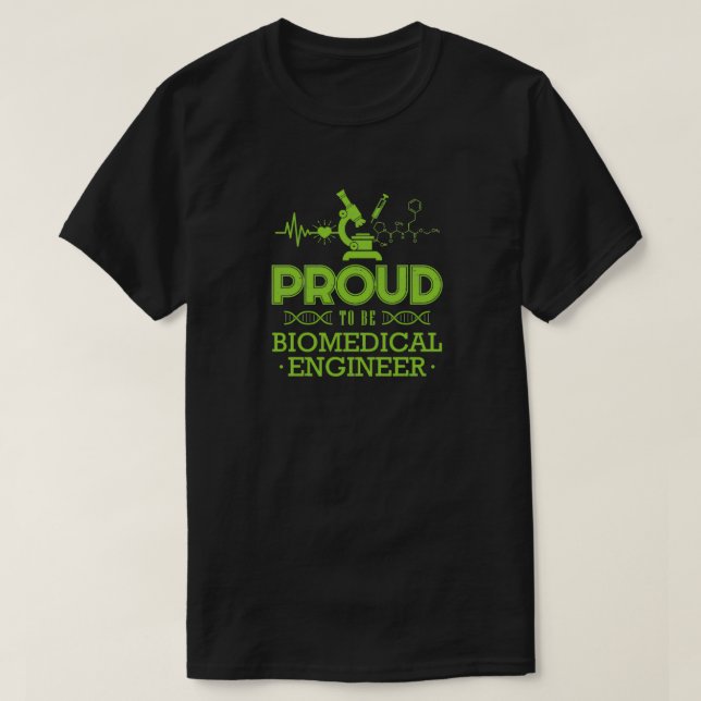 T-shirt Technicien biomédical Biologie Médecine (Design devant)
