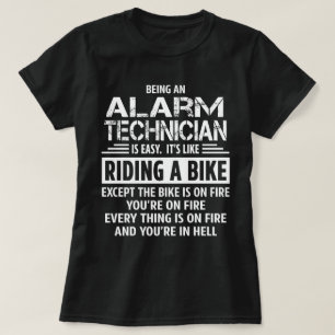 T-shirt Technicien d'alarme