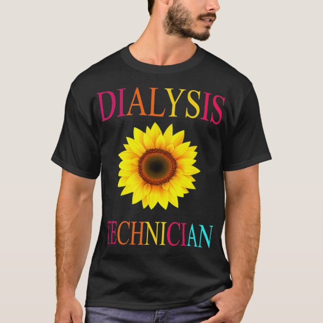 T-shirt Technicien de dialyse Premium (Devant)