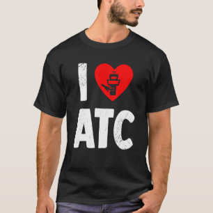 T-shirt Technicien de la circulation aérienne Amour de la 