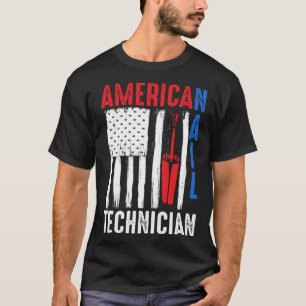 T-shirt Technicien de l'ongle Polishing Nail Tech Artiste