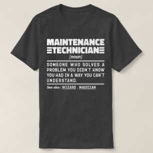 T-shirt Technicien de maintenance Noun Handyman Spécialist