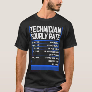 T-shirt Technicien de maintenance pour hommes et femmes te