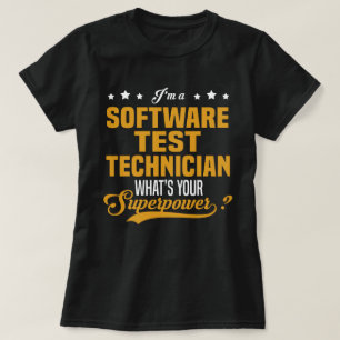 T-shirt Technicien de test logiciel
