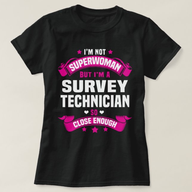 T-shirt Technicien d'enquête (Design devant)