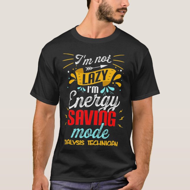 T-shirt Technicien dialyse Urinalyse Nephrologie Tech (Devant)