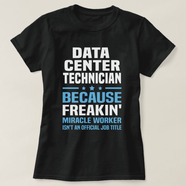 T-shirt Technicien du datacenter (Design devant)